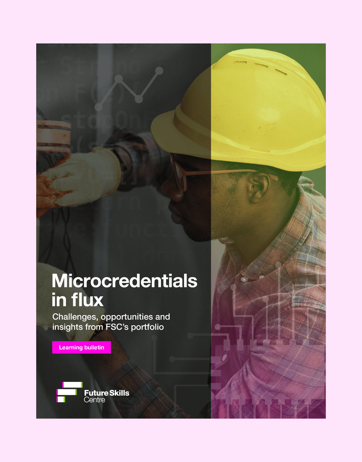 The title text is on a semi-transparent black background and is overlayed on an image of a man wearing a plaid shirt and a hardhat working on an electrical panel.